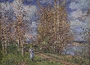 Alfred Sisley Small Meadows in Spring painting